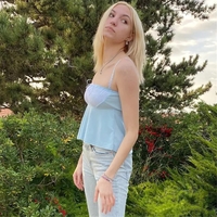 Blue Square Neck Elegant Ruffle Hem Camisole  - Thumbnail 1