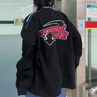 Racing Color Block Bomber Zipper Varsity Jacket - Thumbnail 4