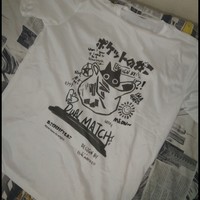 Cat Cartoon Print Loose Short Sleeve T-shirt  - Thumbnail 6