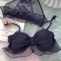 Sweet Bow Mesh Bra + Panties Set - Thumbnail 5