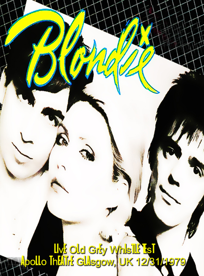 BLONDIE Live Old Grey Whistle Test, Apollo Theatre Glasgow, UK 12.31.1979 DVD