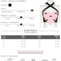 Heart Shape Crop Top - Thumbnail 6