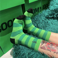 Free Shipping-CARROT STRIPED SOCKS - Thumbnail 1