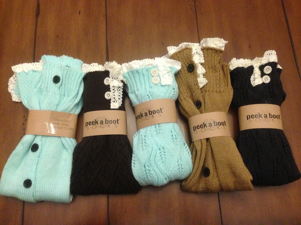 Peek a boot socks