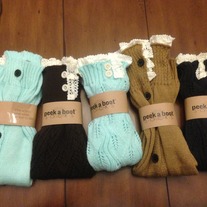 Peek a boot socks