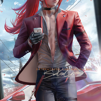 Diluc modern poster #464