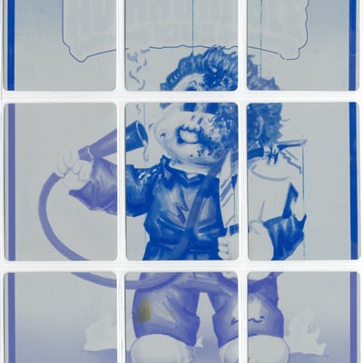 Halloween kels / james flames 9 plate puzzle sets