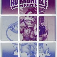 Halloween KELS / JAMES Flames 9 Plate Puzzle Sets - Thumbnail 1