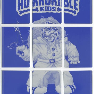 Mel lignant / grumpy gabe 9 plate puzzle sets