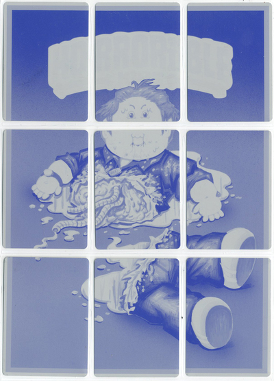 Bisected BISHOP / Lanced LANCE 9 Plate Puzzle Sets