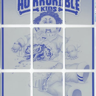 Bisected bishop / lanced lance 9 plate puzzle sets