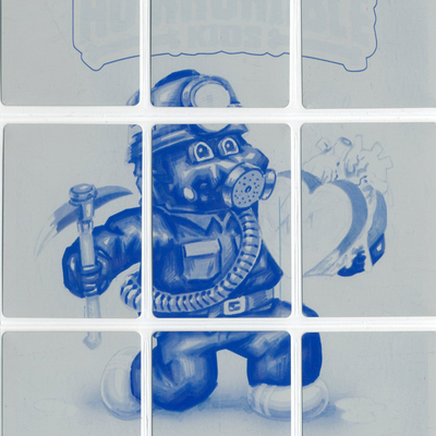 Mya bloody valentine / scary harry 9 plate puzzle sets