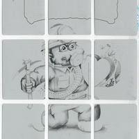 MYA Bloody Valentine / Scary HARRY 9 Plate Puzzle Sets - Thumbnail 3