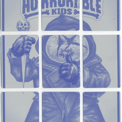 Silent spencer / bryce nine kills 9 plate puzzle sets