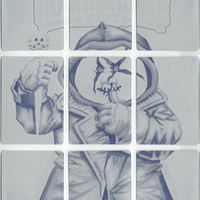 Silent SPENCER / BRYCE Nine Kills 9 Plate Puzzle Sets - Thumbnail 3