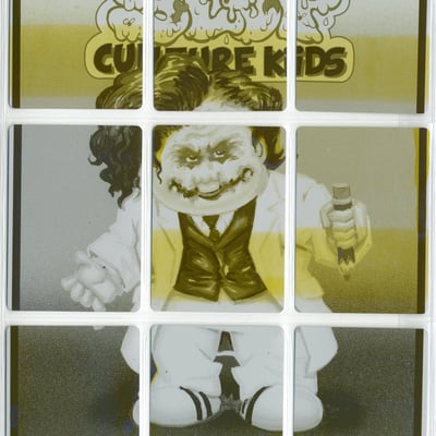 Happy heath / wyatt so serious 9 plate puzzle sets