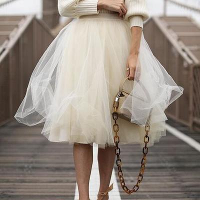 Street a-line fashion skirt, style skirt,custom skirt