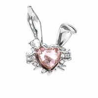 Bunny Heart Open Ring - Thumbnail 3