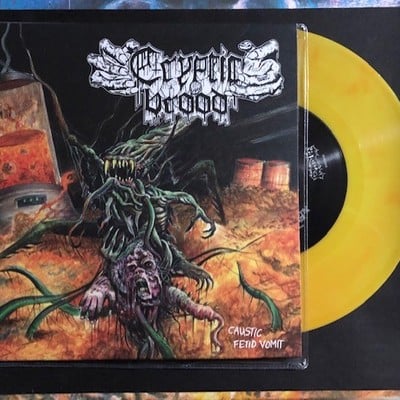 Cryptic brood - caustic fetid vomit (7 inch)