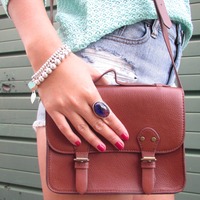 Large Midnight Amethyst Opal Ring - Thumbnail 3