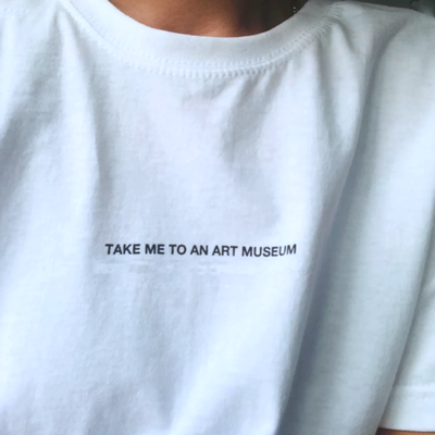 Free shipping-take me to an art museum tee - Thumbnail 2