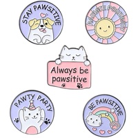 KAWAII PAW PINS ( Set / 5 pcs )  - Thumbnail 4
