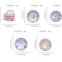 KAWAII PAW PINS ( Set / 5 pcs )  - Thumbnail 6