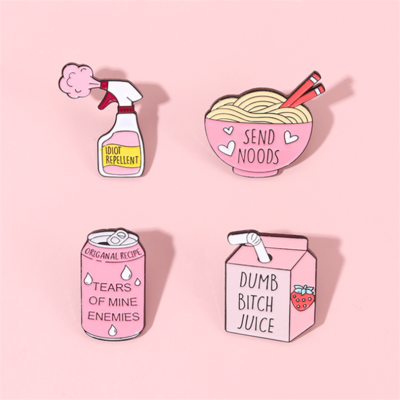 SEND NOODS PINS ( Set / 4 pcs ) 