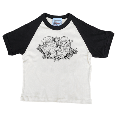 Aciddeath division baby crop (white&black)