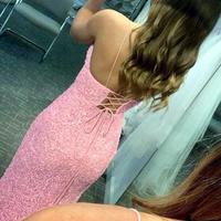 Simple Flattering Long Sequins Prom Dresses With Slit - Thumbnail 1