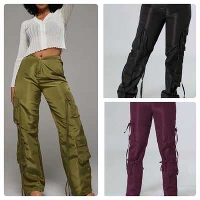 Wide leg cargo-td - Thumbnail 4