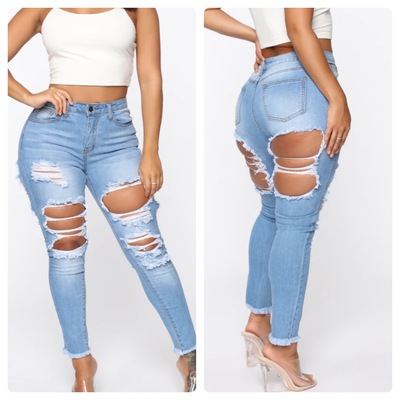2 part distressed denim -td - Thumbnail 3