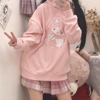 Cartoon cute pink sweater