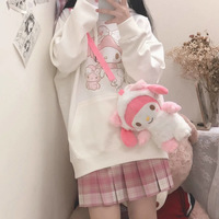cartoon cute pink sweater - Thumbnail 1