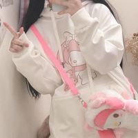 cartoon cute pink sweater - Thumbnail 2