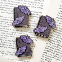 Spooky Book wood pins - Thumbnail 6
