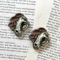 Mossy Bones wood pins - Thumbnail 4