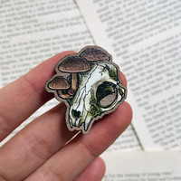 Mossy Bones wood pins - Thumbnail 6