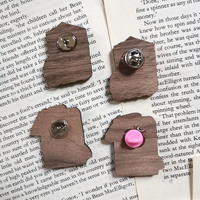 Spooky Book wood pins - Thumbnail 4
