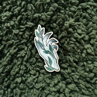 Plant Hand wood pin - Thumbnail 2