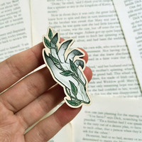 Plant Hand wood pin - Thumbnail 4