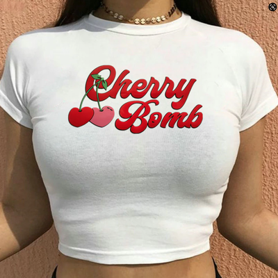 Cherry bomb crop top - Thumbnail 4