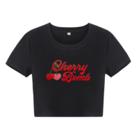 CHERRY BOMB CROP TOP - Thumbnail 4
