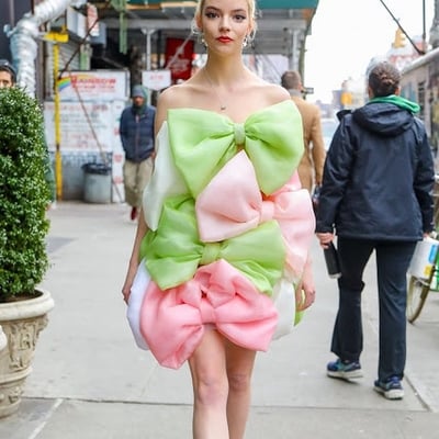 Vibrant party gowns strapless sleeveless knee length mini dress big bow asymmetrical organza gown gentlewoman prom dress