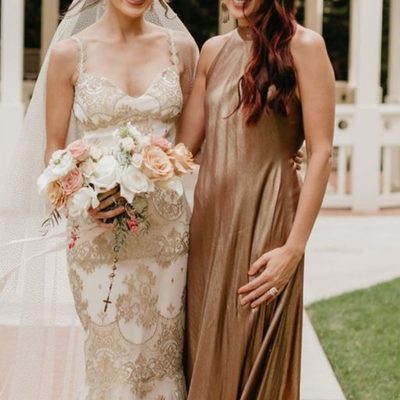 Coffee sheath mother of bride dress evening dress