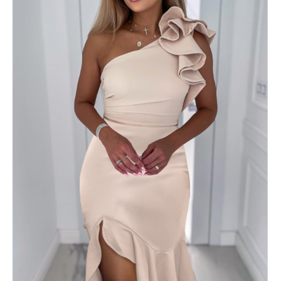 Temperament sexy sleeveless women's dress