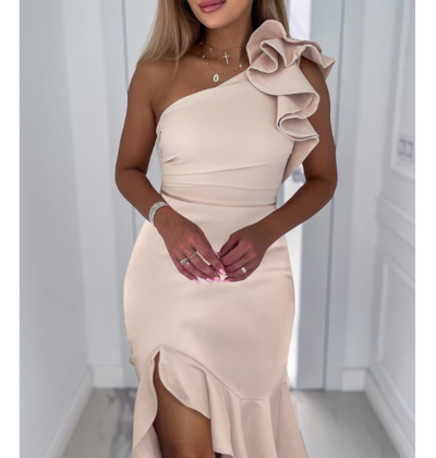 Temperament Sexy Sleeveless Women'S Dress