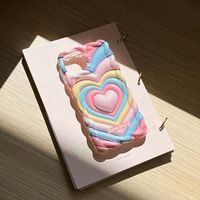 Love Heart Rainbow Phone Case For iPhone (iPhone11-iPhone14) - Thumbnail 6