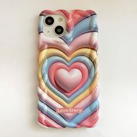 Love Heart Rainbow Phone Case For iPhone (iPhone11-iPhone14) - Thumbnail 9
