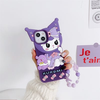 Cartoon kuromi phone case for iphone (iphone11-iphone14)